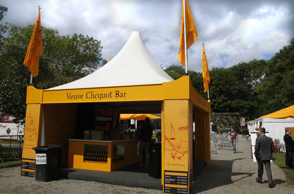 Veuve Clicquot Bar marquee in association with Edward Dillon